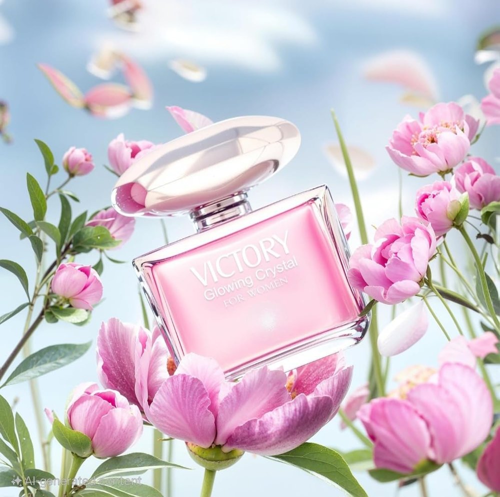 Victory Glowing Crysal Pink Perfume 3.4oz Inspired by Versace image 1