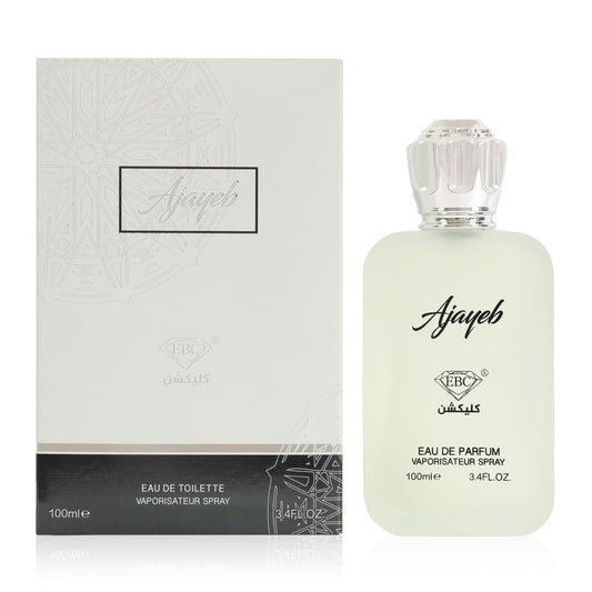 Ajayeb Spray Men's Cologne - Eau De Toilette for Men - 3.4 fl.oz - Citrus, Vanilla, Musk Fruity