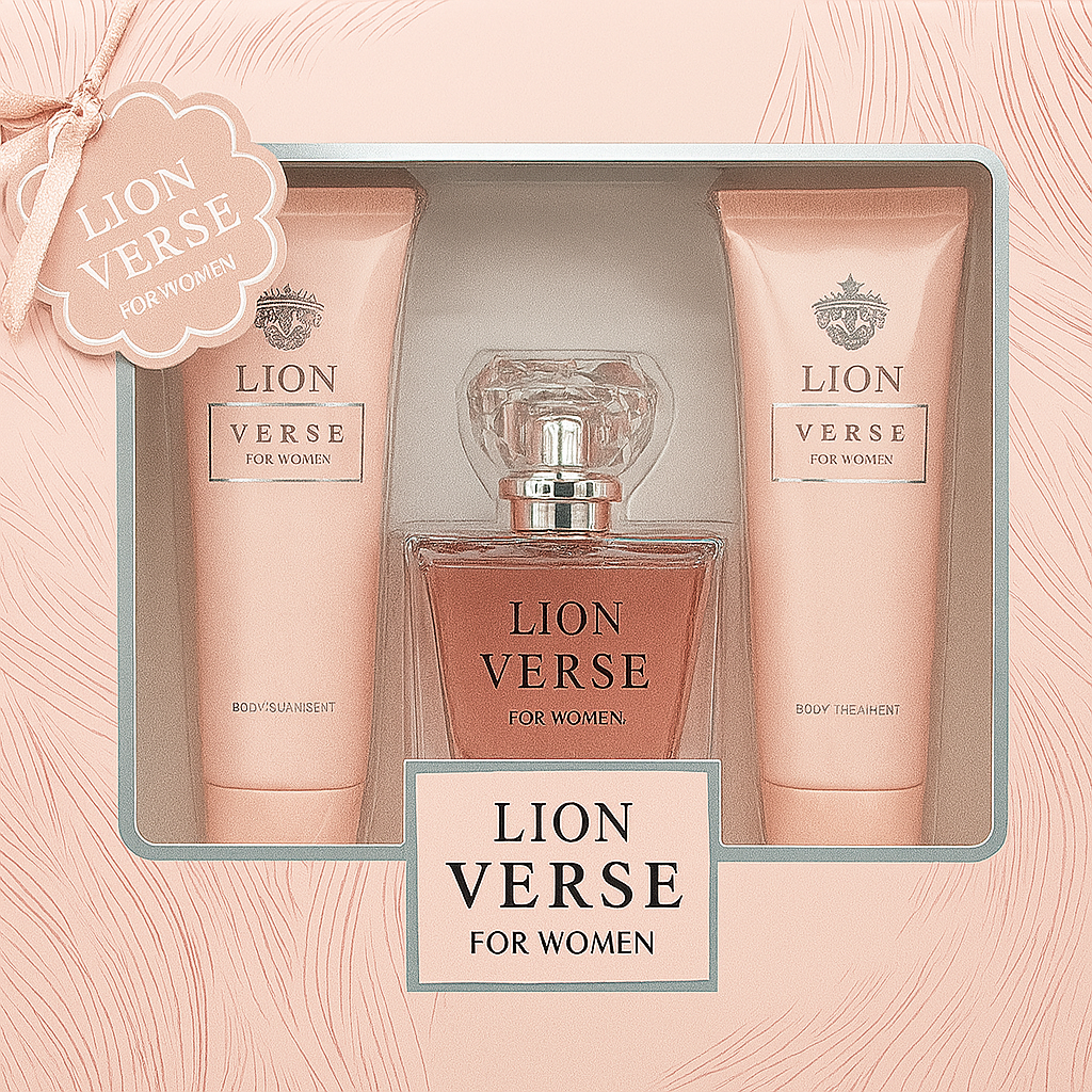 Lion Verse for Women Perfume Gift Set - Perfume Gift Set 3.4oz