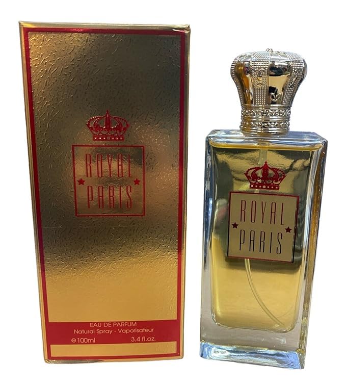 ROYAL PARIS EAU DE PARFUM POUR FEMME DESIGNER IMPRESSION 3.4 OZ Vanilla fresh fragrance for Women