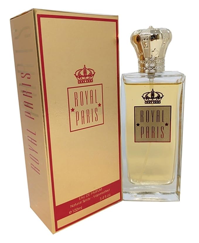 ROYAL PARIS EAU DE PARFUM POUR FEMME DESIGNER IMPRESSION 3.4 OZ Vanilla fresh fragrance for Women