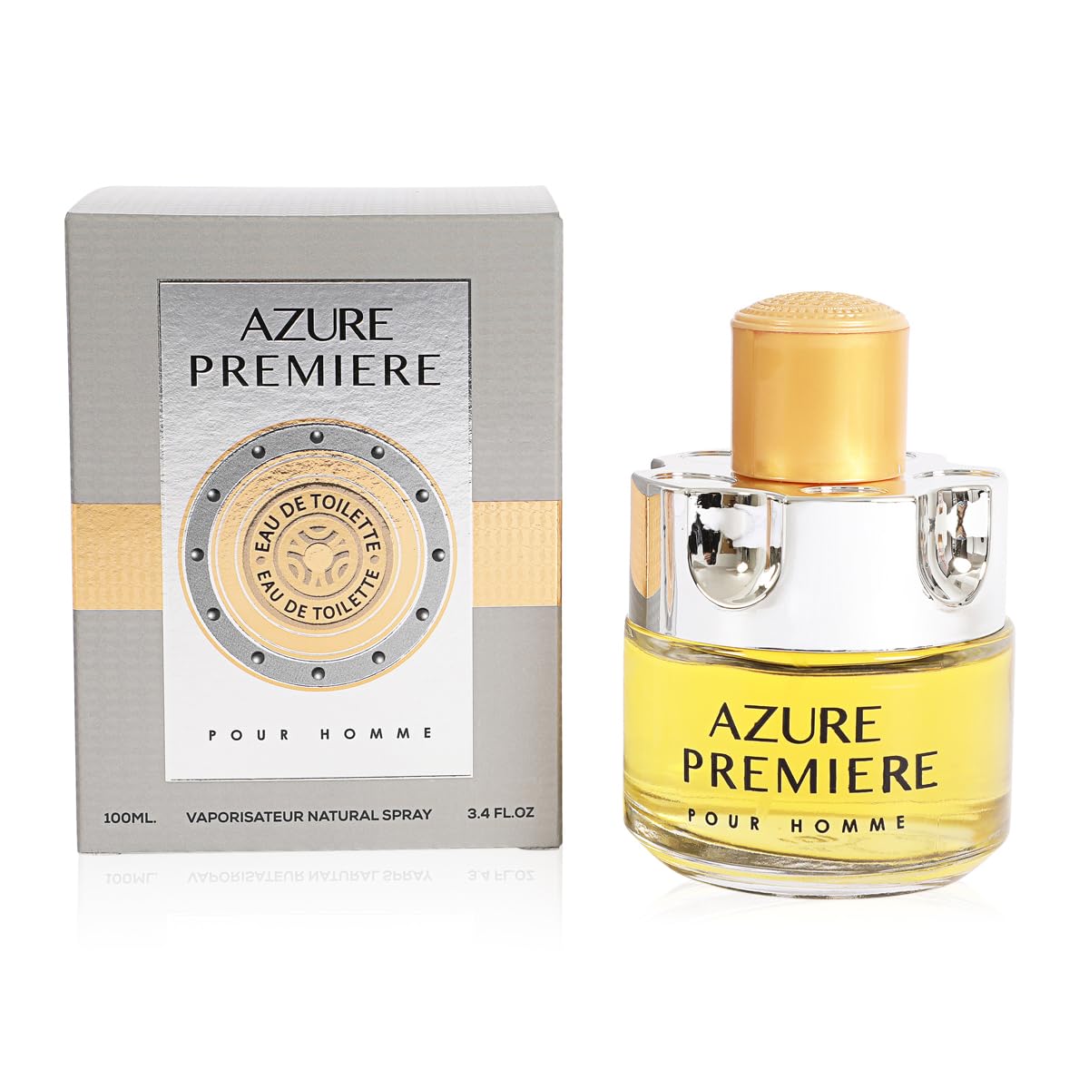 Azure Premiere Pour Homme Cologne 3.4oz – Inspired by Azzarro Wanted EDP