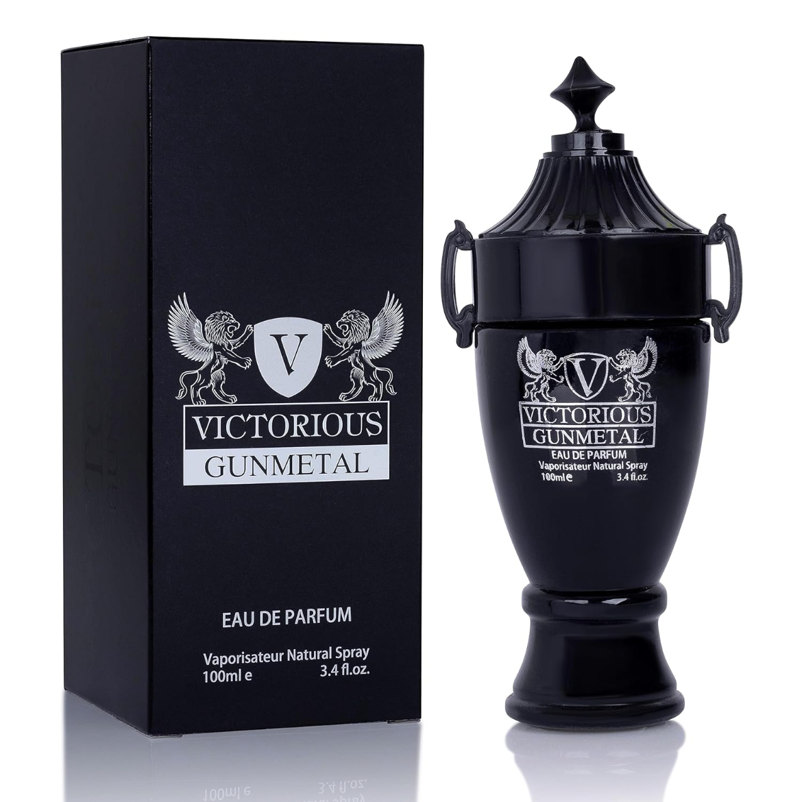 Victorious Gun Metal 3.4oz - inspired by invictus