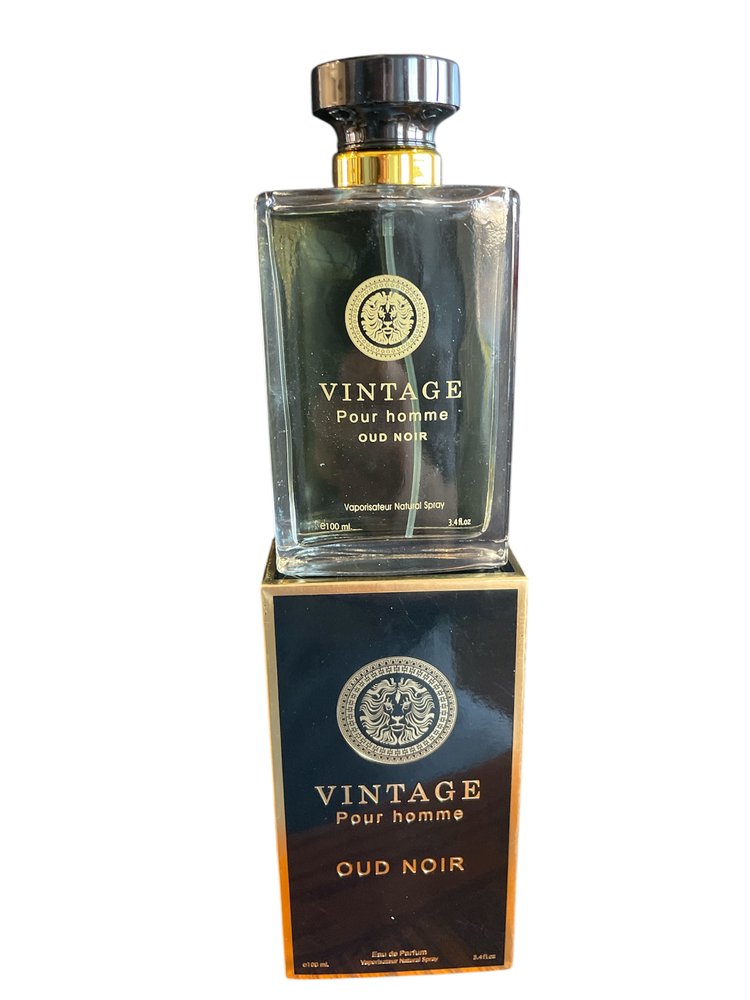 Vintage BlkPour Homme OUD NOIR Edp Cologne for Versace Die Hard Fans 3.4oz image 1