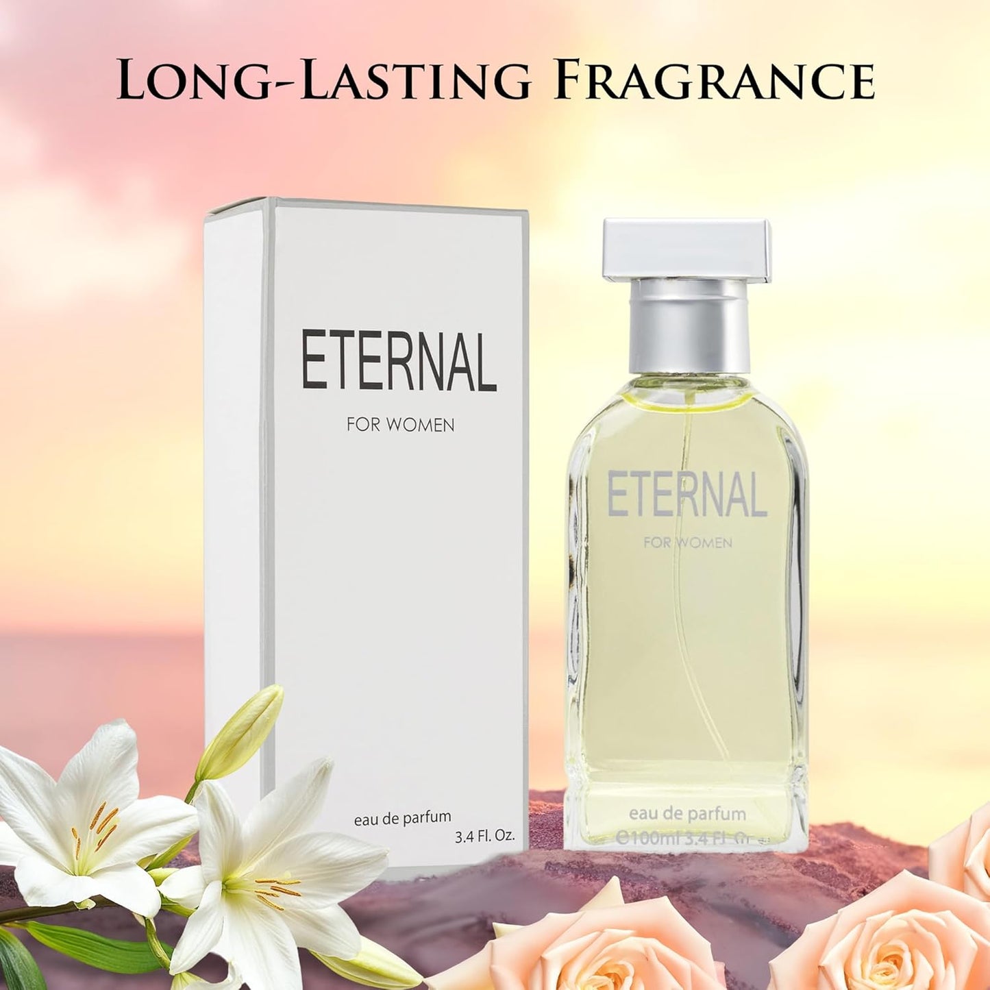 Eternal Perfume for Women - 3.4oz - Inspired by Eternity by Calvin Kline