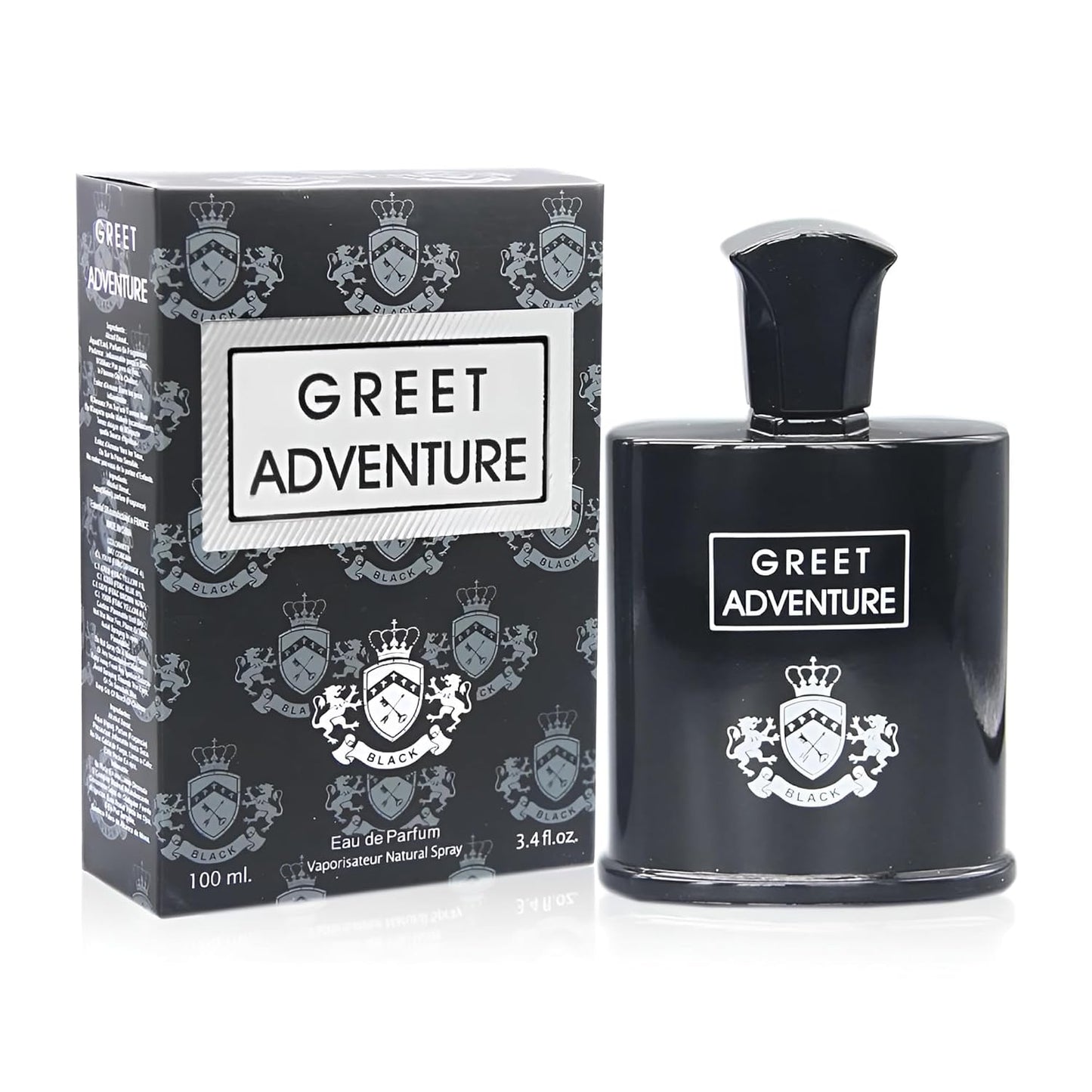 Greet Adventure Cologne For Men - 3.4oz - Inspired by Creed Aventus
