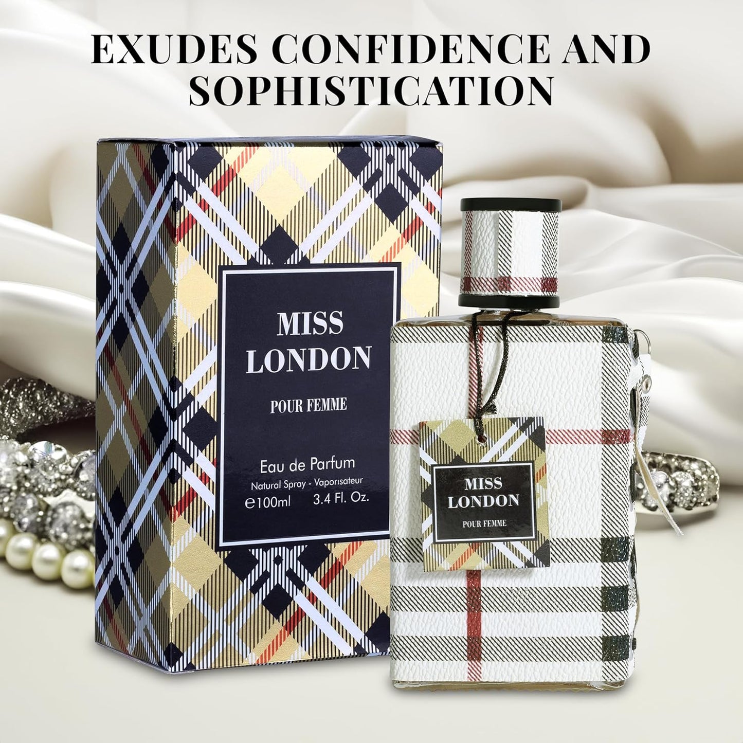 Miss London Perfume for Women 3.4oz - Inspired by Burberry London