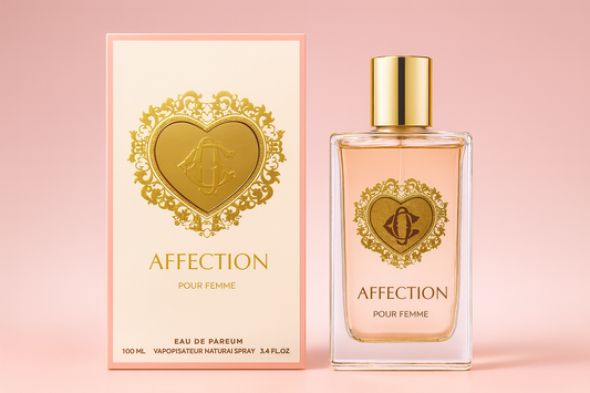 Affection Pour Femme Perfume - 3.4oz - Pistachio Jasmine Raspberry Vanilla Women's Fragrance Eau de Parfum 100ml