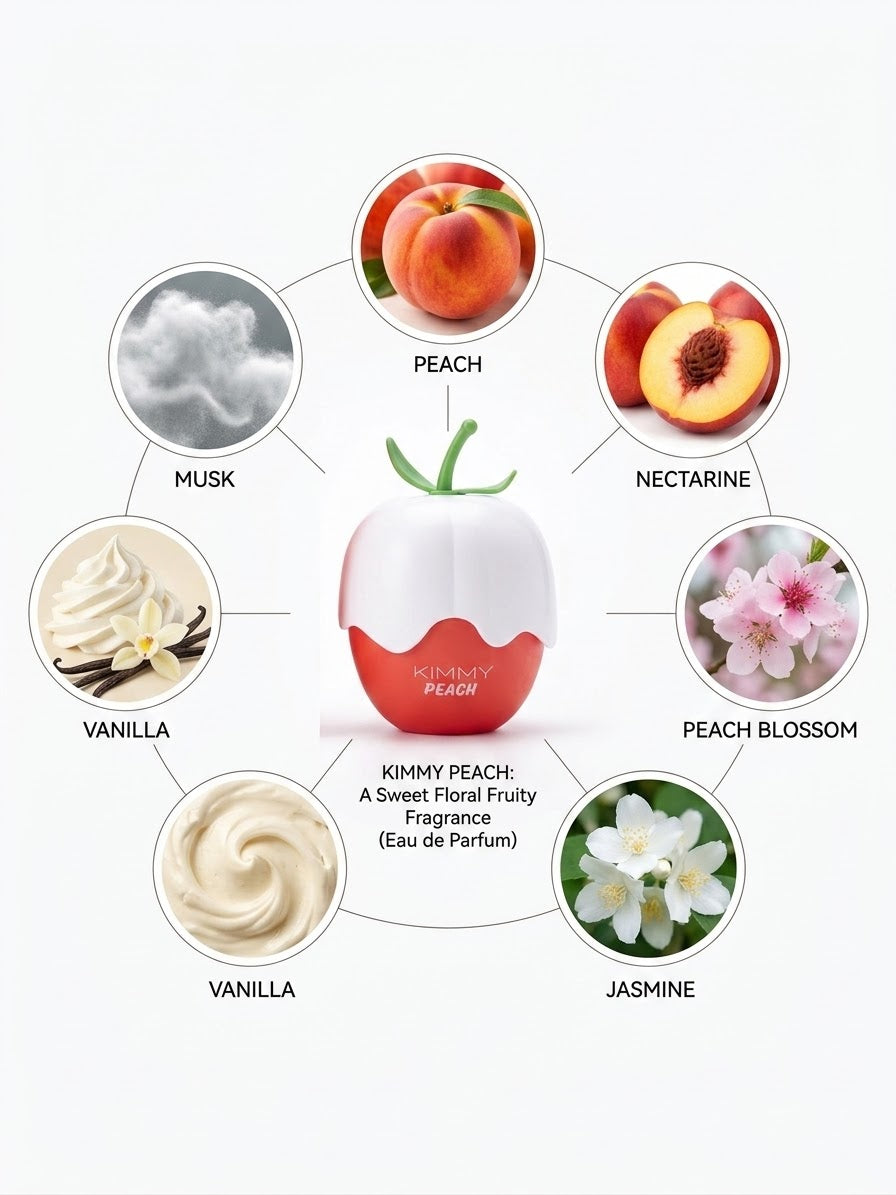 Kimmy Peach Perfume - 3.4oz EDP