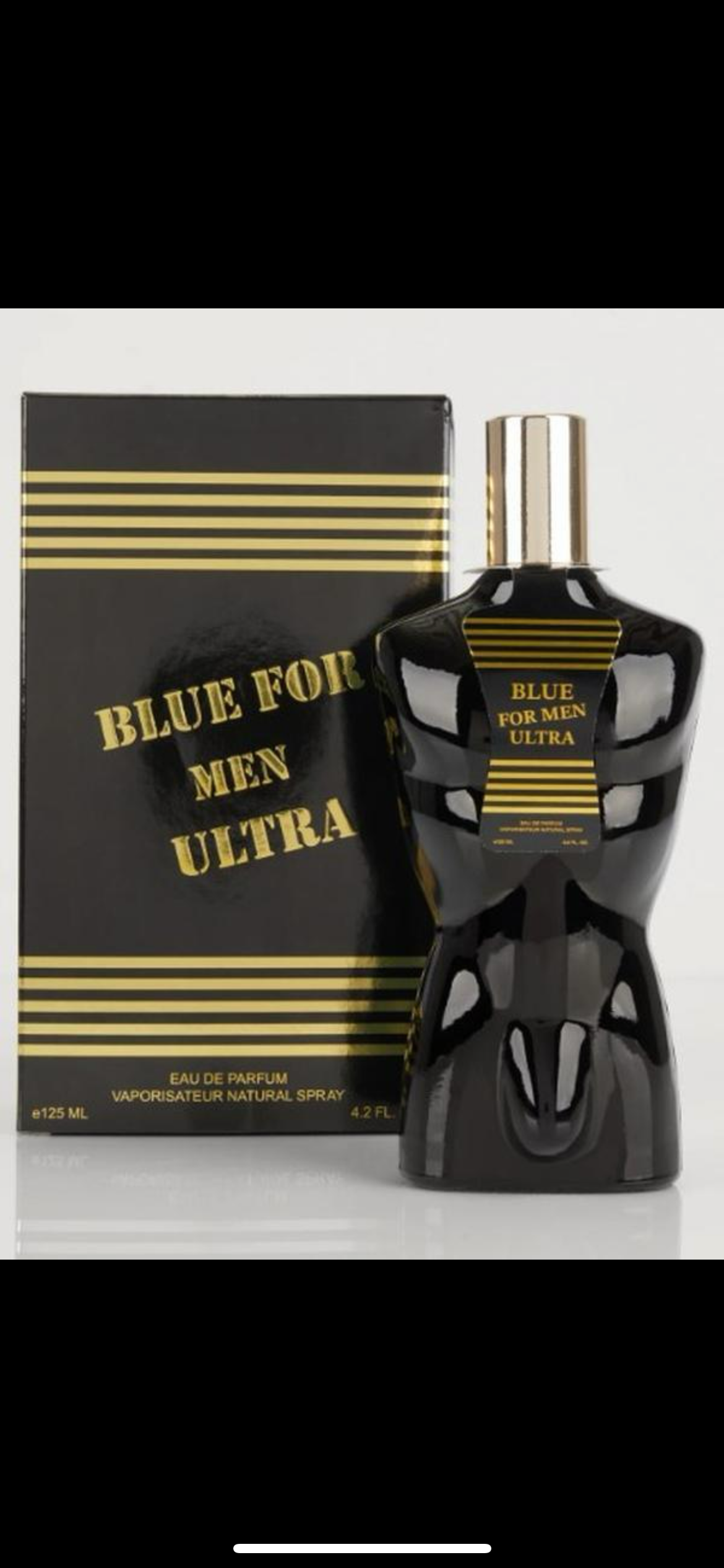 OPEN BOX / NO BOX Blue For Men Ultra Cologne - 3.4oz - Inspired by JPG Le Male