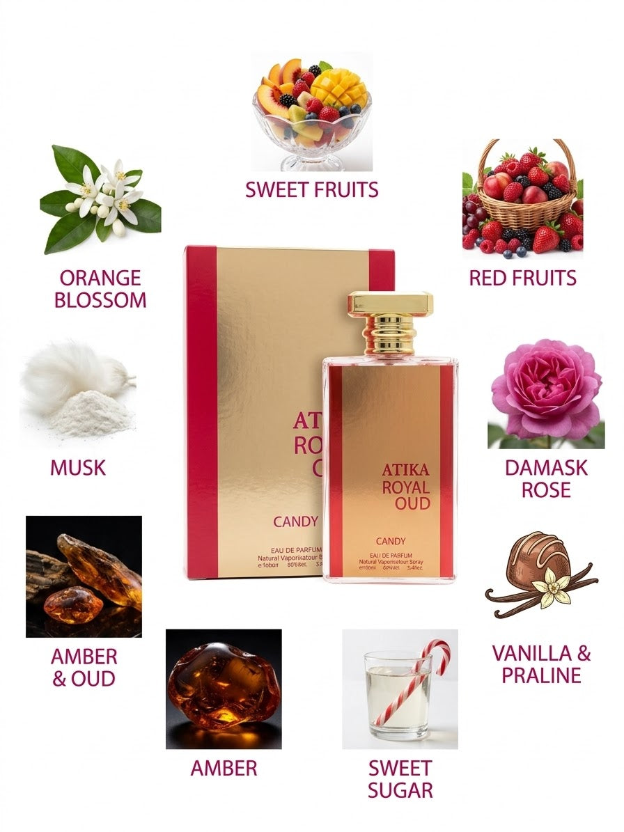 Royal Oud Candy Perfume - 3.4oz EDP Women’s Fragrance