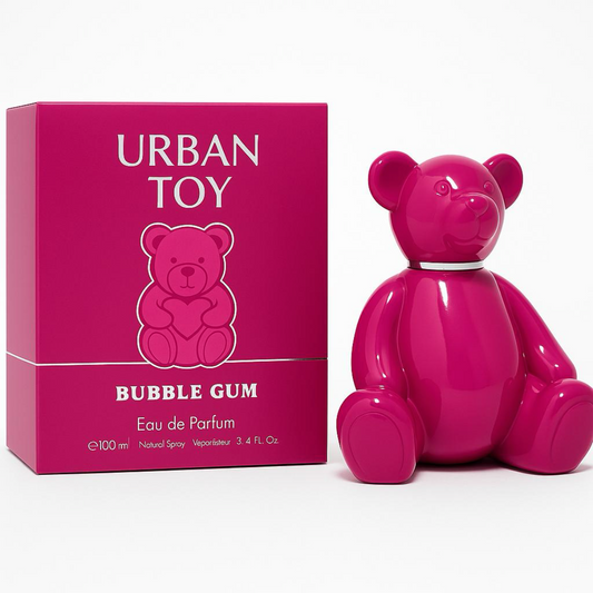 Urban Teddy Bear Bubble Gum - 3.4oz - inspired by pink bear