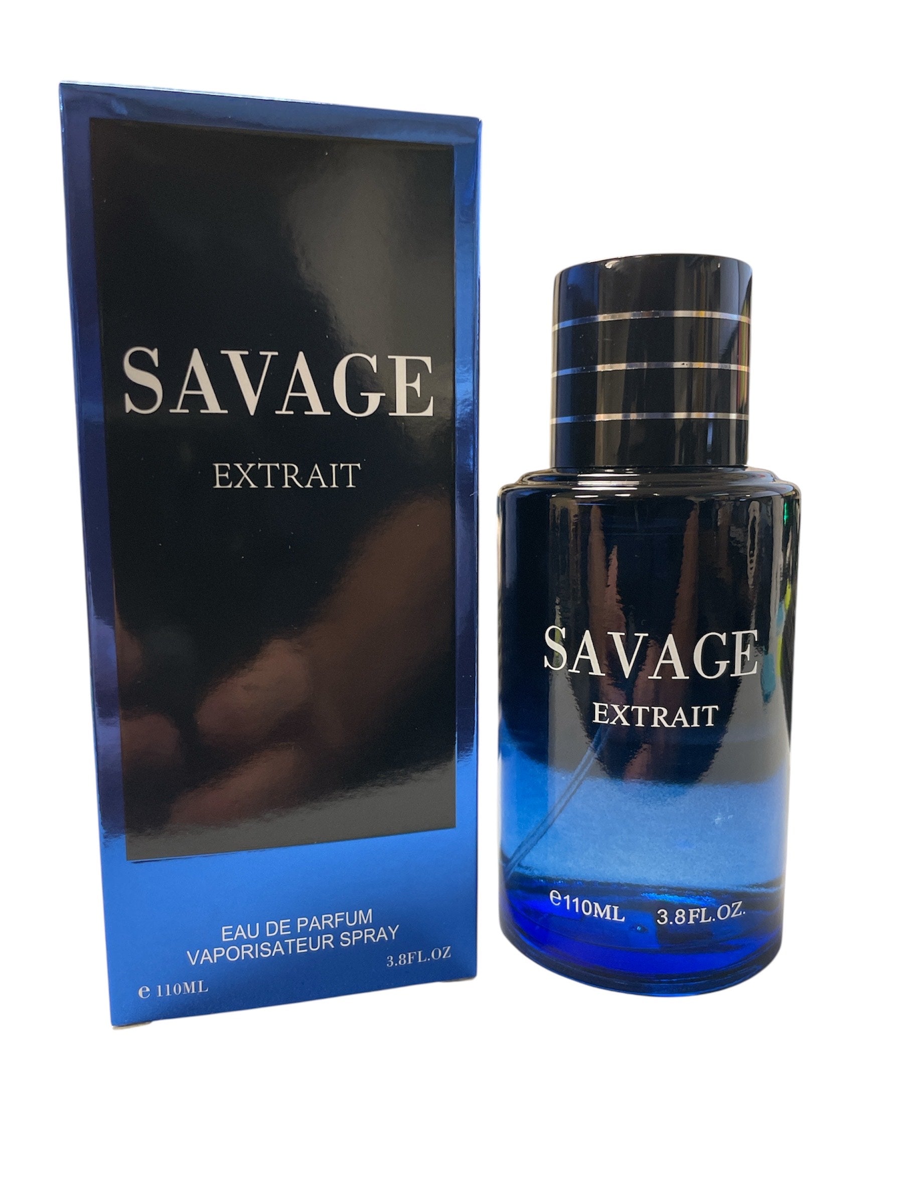 Savage Extrait Cologne for Men - 3.8oz LARGE Bottle - Men's Fragrance - Inspired by Sauvage