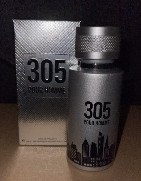 305 Pour Homme Cologne for men - 3.4oz - Inspired by Carolina Herrera 212