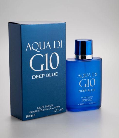 AQUA DI G10 COLOGNE SET FOR MEN - 3 GREAT FRAGRANCES - 3.4OZ EDP EACH
