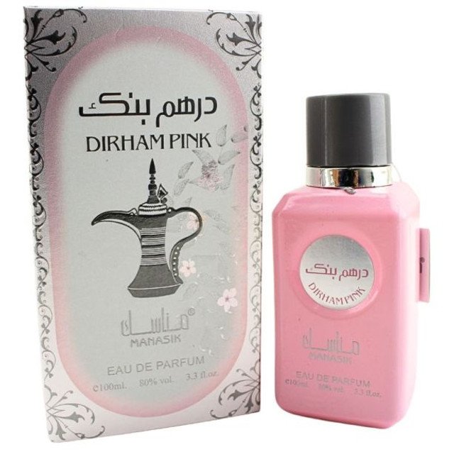 Manasik Dirham Pink Perfume - 3.4oz Arabic Perfume image 0