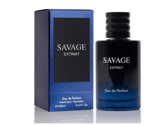 SAVAGE EXTRAIT EDP COLOGNE - 3.4OZ - INSPIRED BY DI0R SAUVAGE