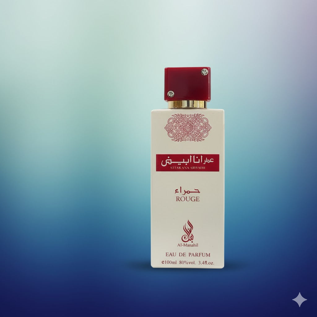 Al-Manahil Attar Ana Abiyadh Rouge Unisex Cologne Perfume 3.4oz EDP For Rouge 540 Lovers