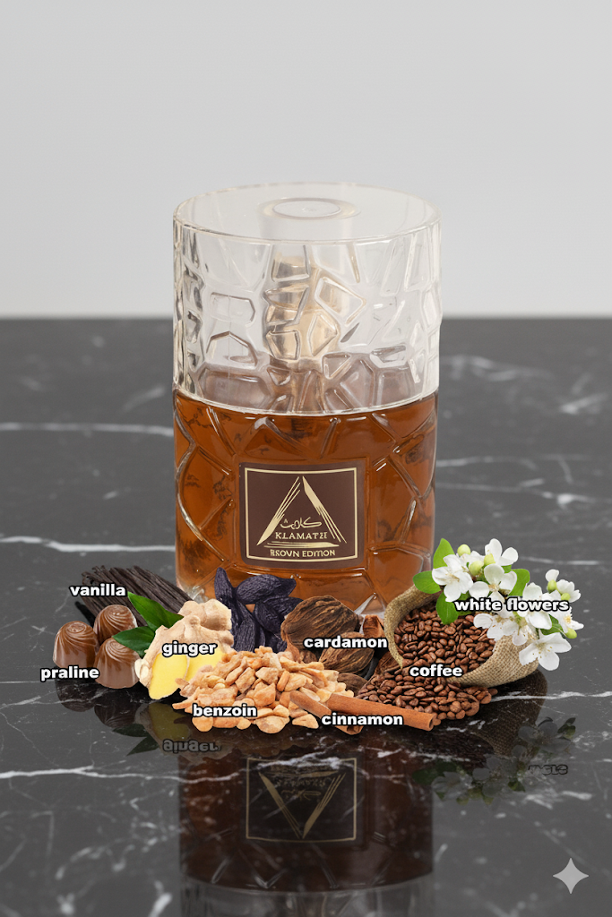 Klamath Brown Edition Unisex Fragrance - Men & Women - Vanilla , Praline ect.