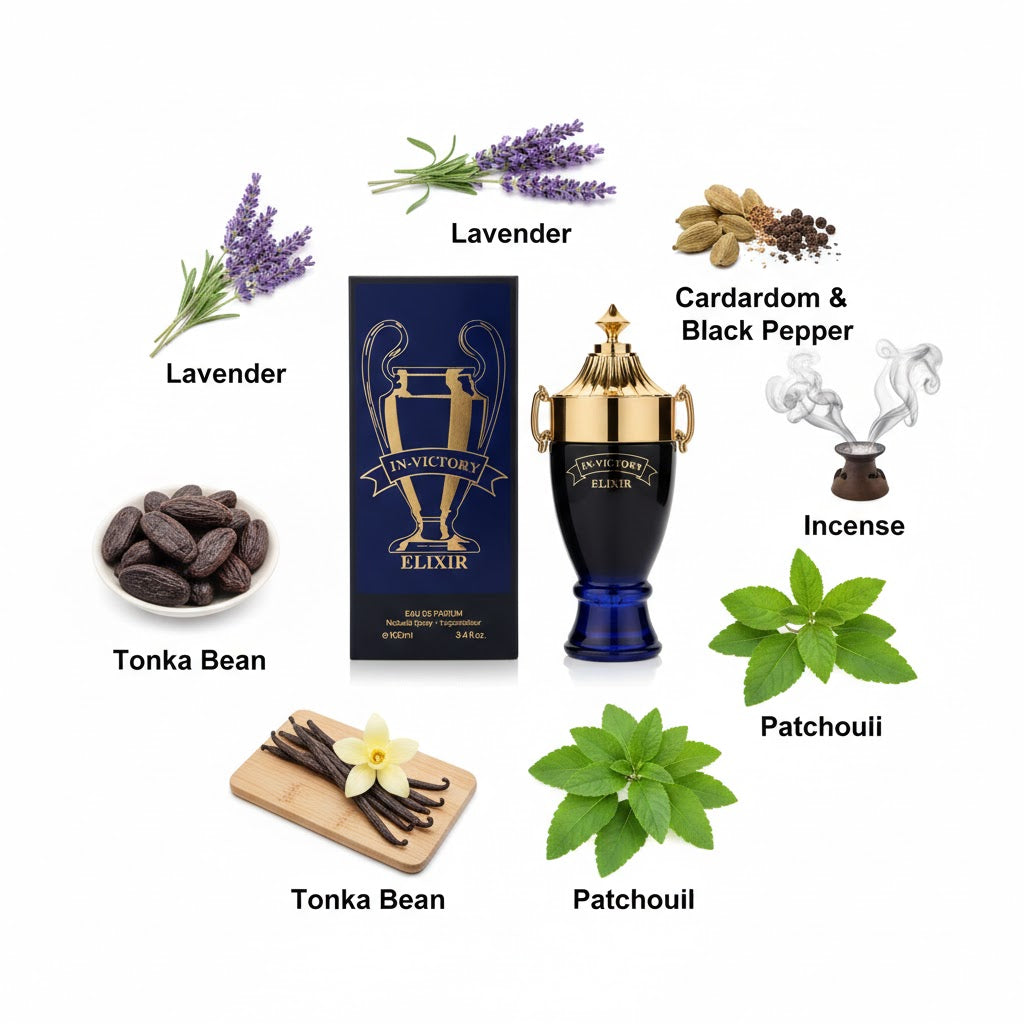 In-Victory Elixir Cologne for Men 100ml | The Ultimate Victory Elixir Inspired Fragrance | Long Lasting & Bold