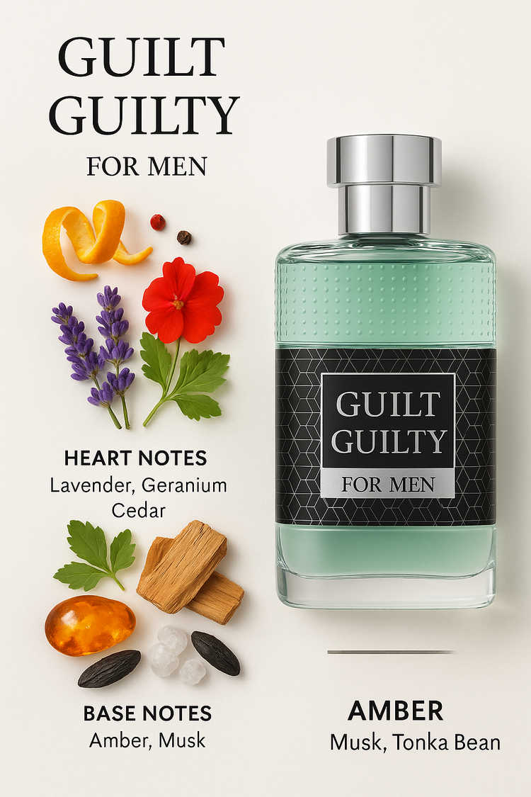 Guilt Guilty Cologne for Men 3.4oz EDT (NOT EDP) - Inspired by Gucci Guilty image 1