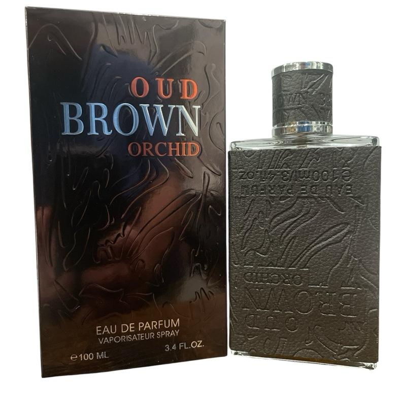 Oud Brown Orchid Eau de Parfum – UNISEX Fragrance Cologne Perfume 100ml (3.4 FL.OZ.)