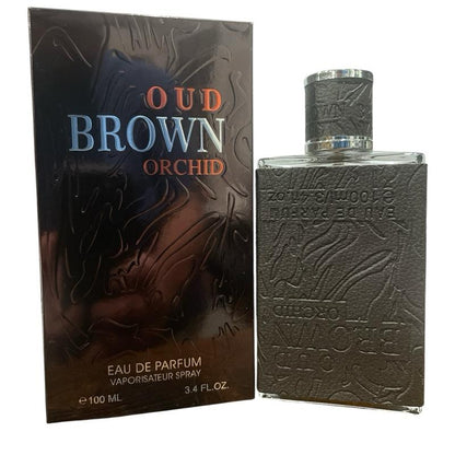 Oud Brown Orchid Eau de Parfum – UNISEX Fragrance Cologne Perfume 100ml (3.4 FL.OZ.)