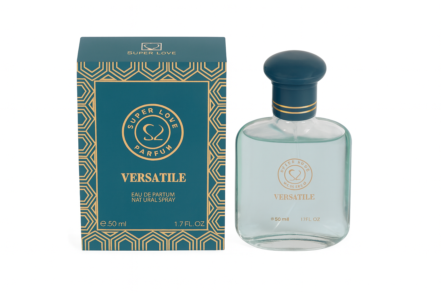 Versatile Eau de Parfum – 50ml / 1.7 fl oz - Men's Fragrance - Inspired by Versace