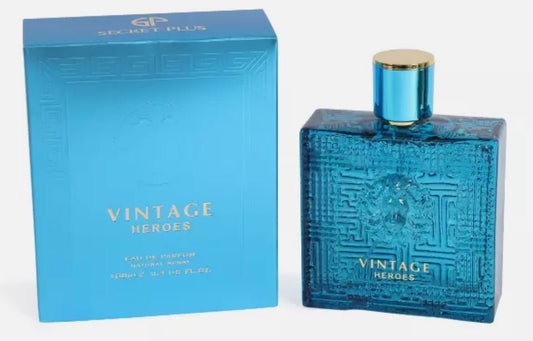 Vintage Heros Blue - 3.4oz Inspired by Versace image 0
