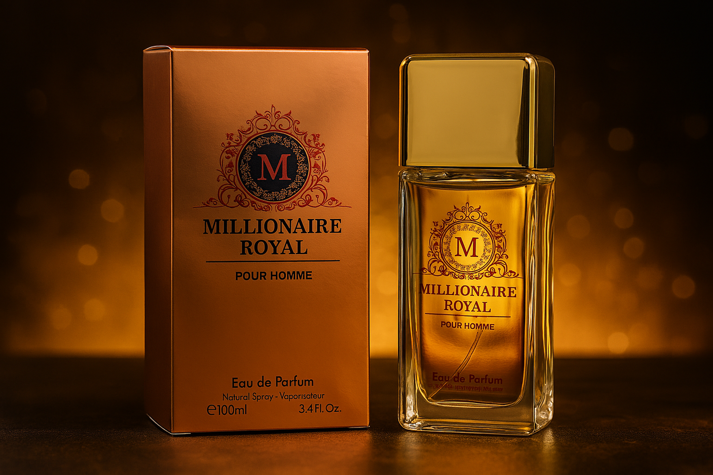 Millionaire Royal 3.4oz Inspired by Paco Rabane One Million image 0