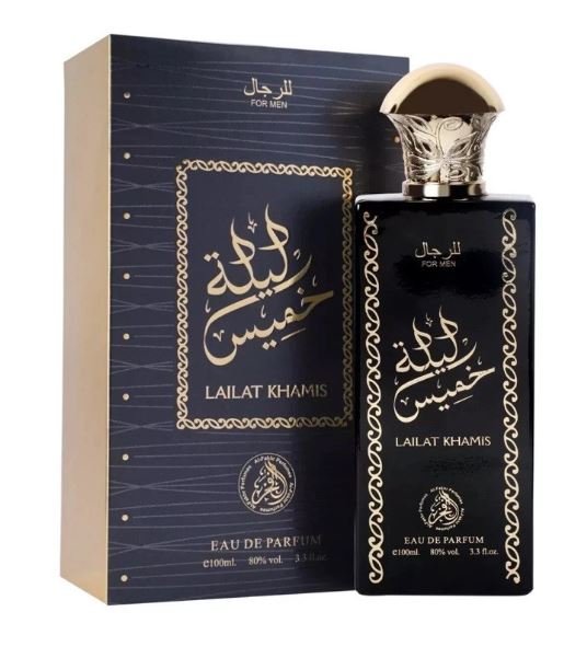 Al Fakhr Lailat Khamis Men Cologne Arabic Fragrance 100ml 3.4oz image 0