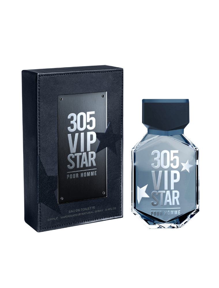 305 VIP Star Cologne - 3.4oz Pour Homme - Men's Cologne