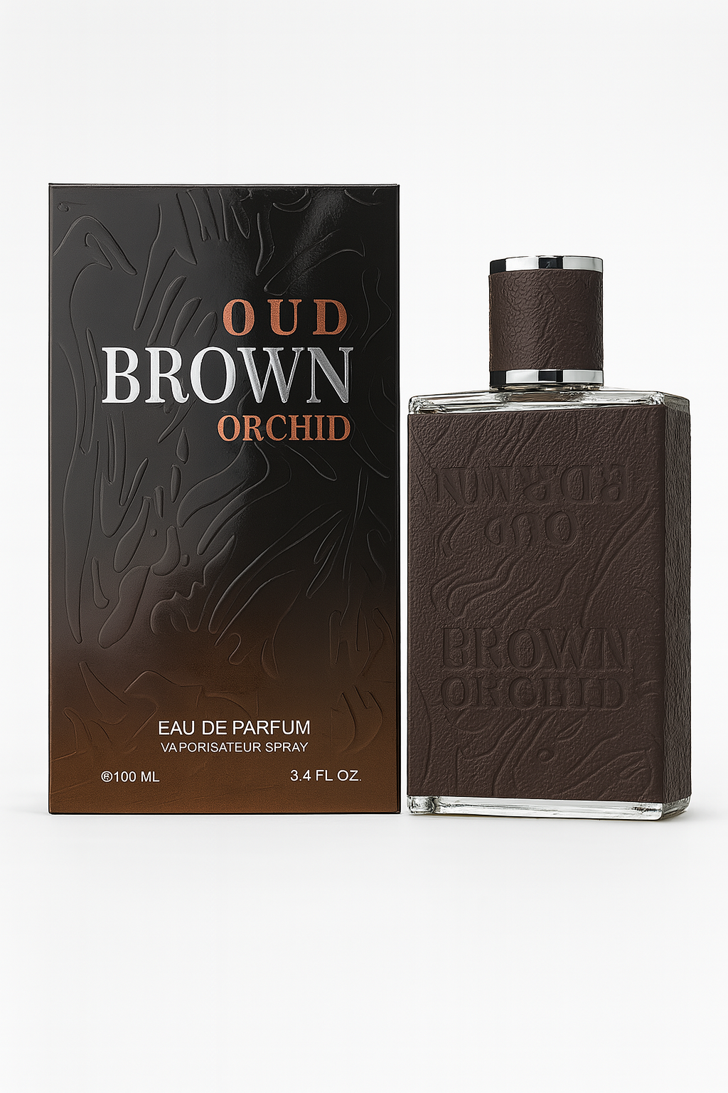 Oud Brown Orchid Eau de Parfum – UNISEX Fragrance Cologne Perfume 100ml (3.4 FL.OZ.)