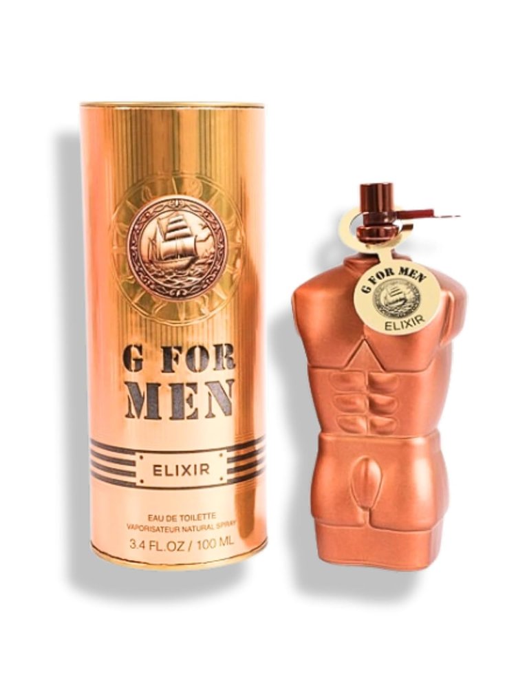 G FOR MEN ELIXIR COLOGNE EAU DE TOILETTE 3.4 FL. OZ image 1