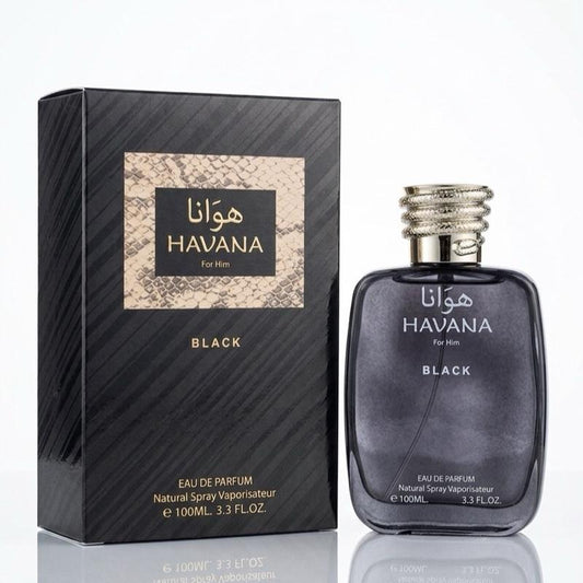 Havana Black Unisex Perfume Cologne - 3.4oz EDP - Inspired by Hawas Black