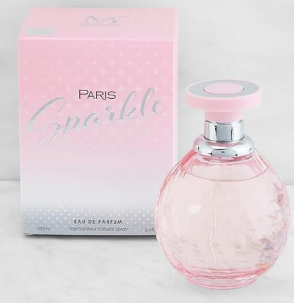 PARIS SPARKLE Eau De Perfume Floral Fruity fragrance For Women 3.4 oz.