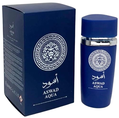 Aswad Aqua Cologne for men - 3.4oz - Inspired by Lattafa