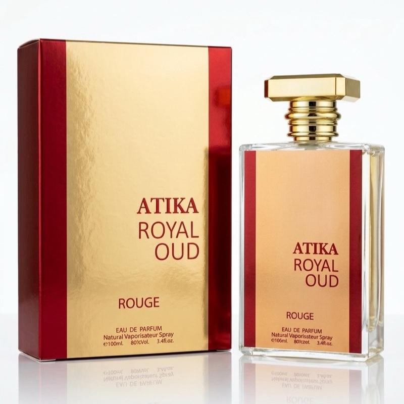 Atika Royal Oud Rouge Perfume Cologne - 3.4oz EDP - Unisex fragrance