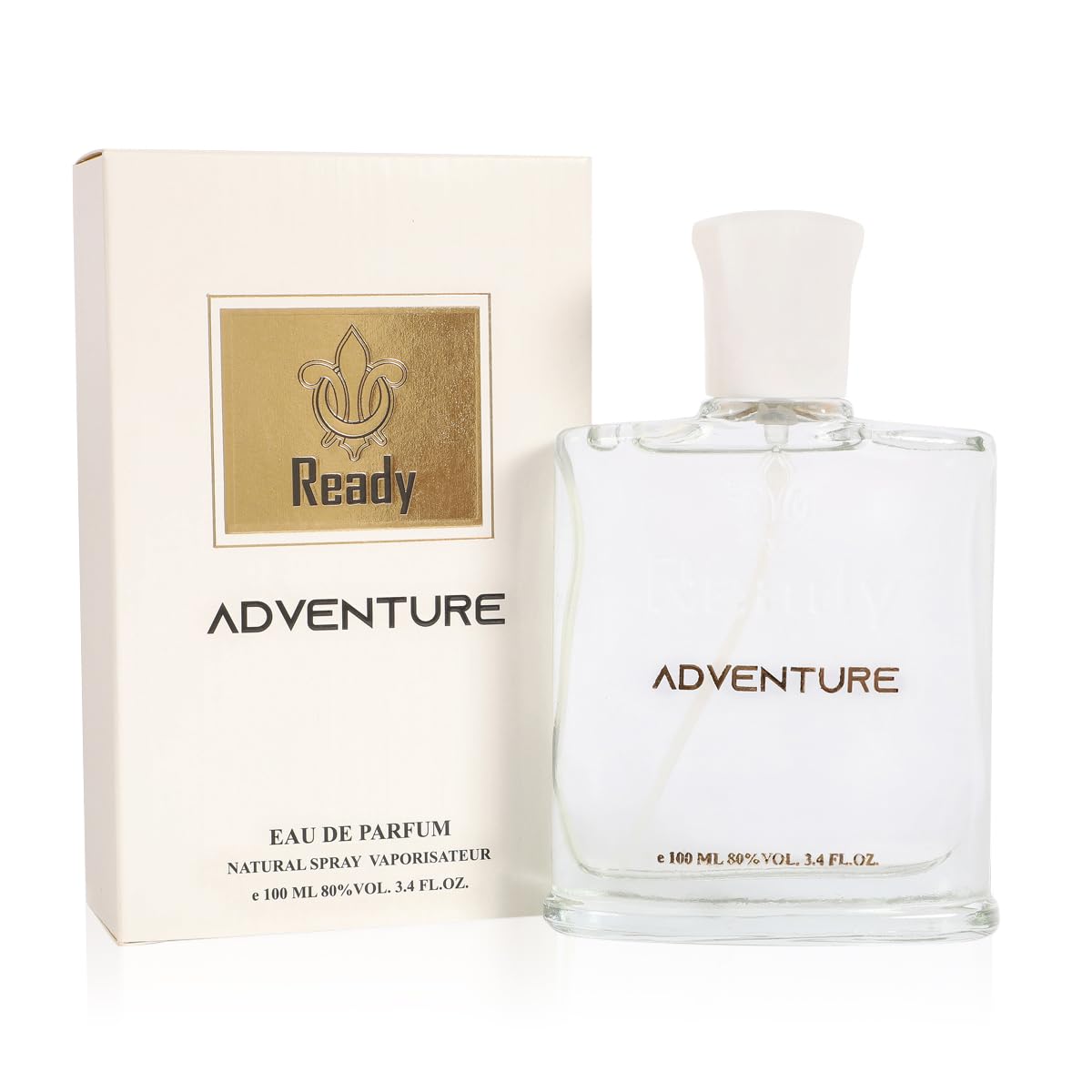 Ready Adventure Spray Cologne for Men - Eau De Parfum for Men - 3.4 fl.oz