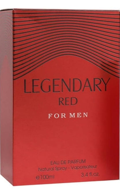 Legendary Red For Men's Cologne 3.4 - inspired by Mont Blanc Legend Red