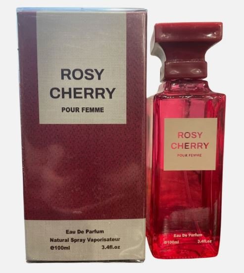Rosy Cherry Pour Femme Perfume EDP for Women 3.4oz image 0