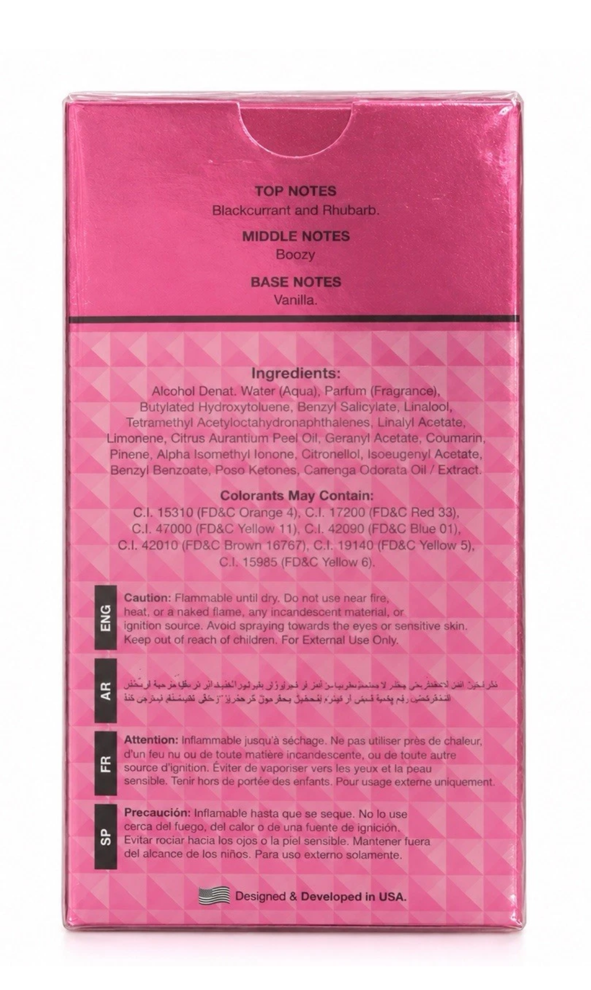 Valentine Nero Overdose Perfume 3.4oz EDP - Inspired by Valentino