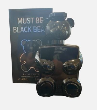 Must Be Black Bear Cologne 3.4oz Inspired By Moschino Toy Boy image 1