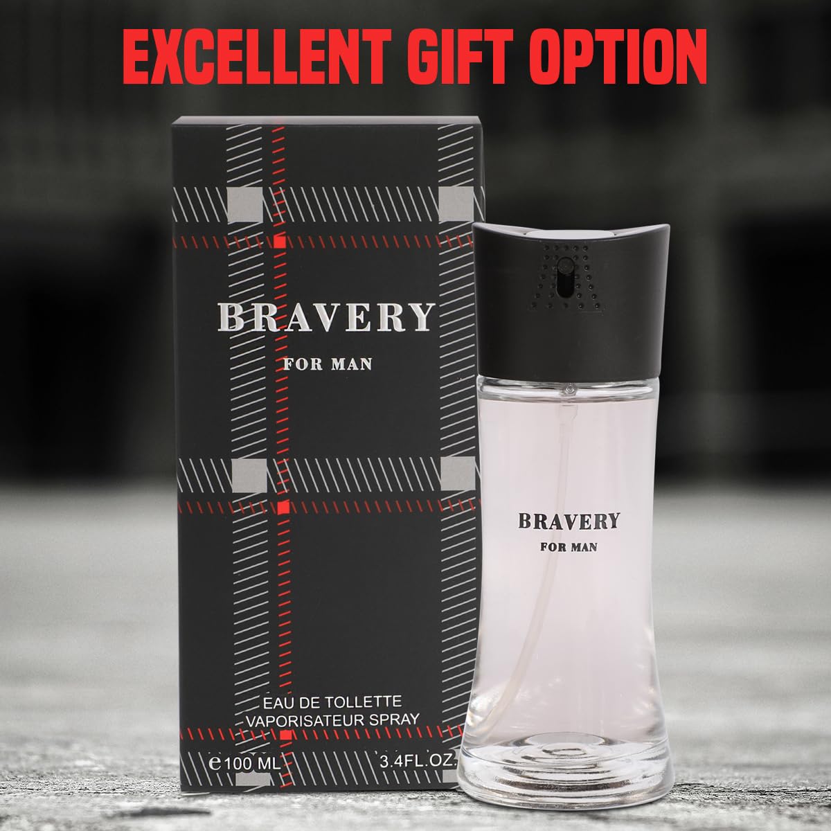 Bravery Spray Cologne - EDT for Men - 3.4 fl.oz - Inspired by Burberry Touch
