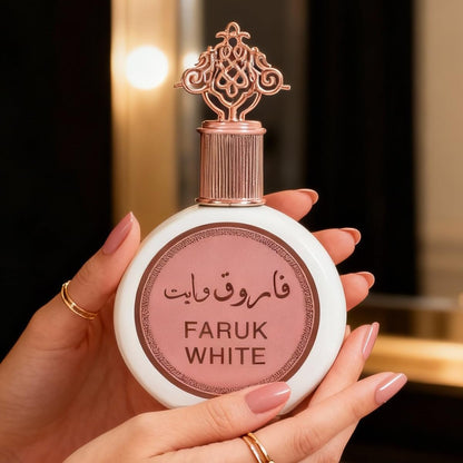 Faruk White Perfume for Women - 3.4oz EDP Light Floral Fruity Perfume 100ML 3.4 FL Oz