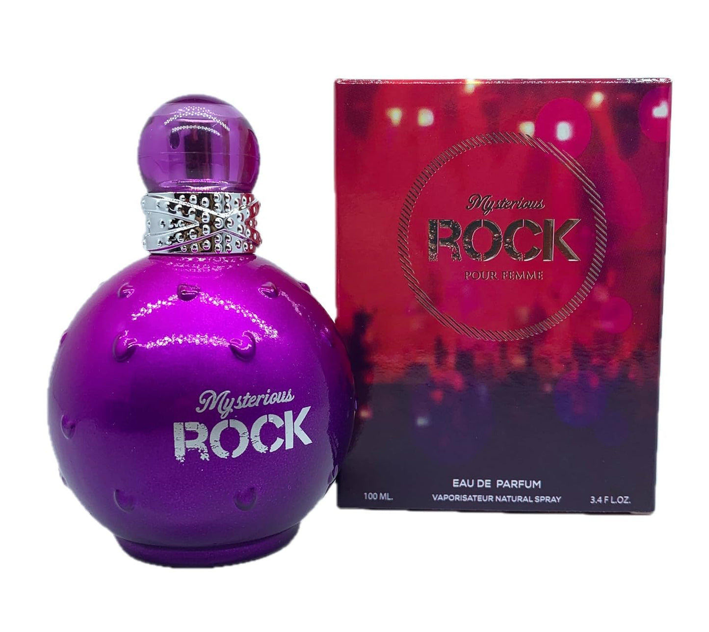 Mysterious Rock Women's Cologne 3.4 Fl. Oz. Eau de Parfum - Inspired by Brittney Spears