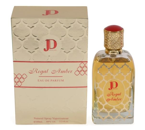 REGAL AMBER SPRAY PERFUME EAU DE PARFUM FOR MEN & WOMEN - 100ML/3.3 FL.OZ image 0
