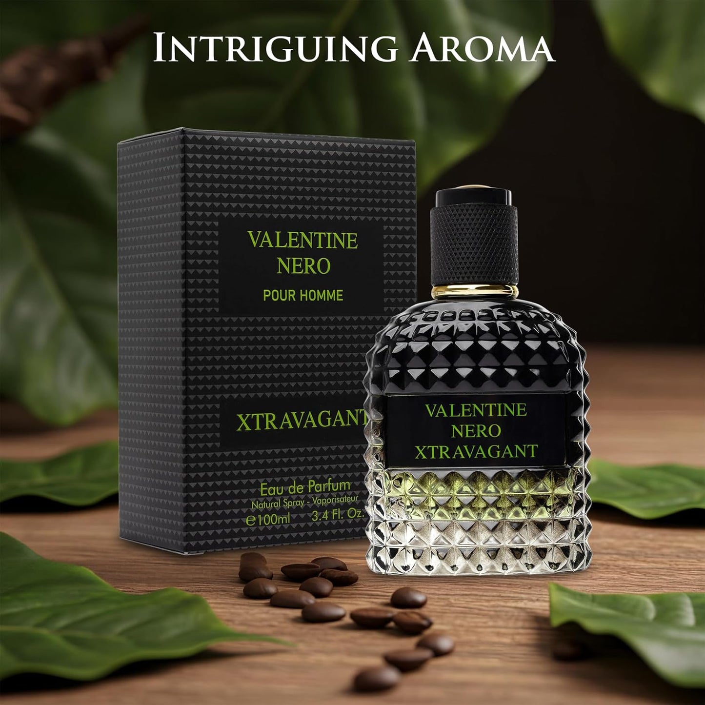 Valentine Nero Xtravagant Cologne for Men - 3.4oz - Urban Collection Inspired by Valentino