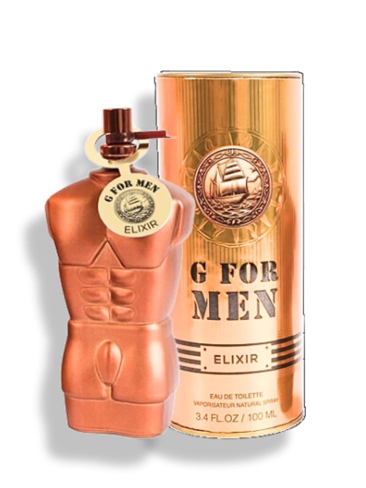 G FOR MEN ELIXIR COLOGNE EAU DE TOILETTE 3.4 FL. OZ image 0