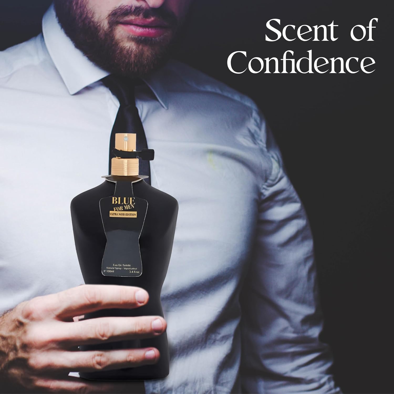 Blue For Men Cologne Fragrance Collection – Gold, Ultra, and Noir Editions